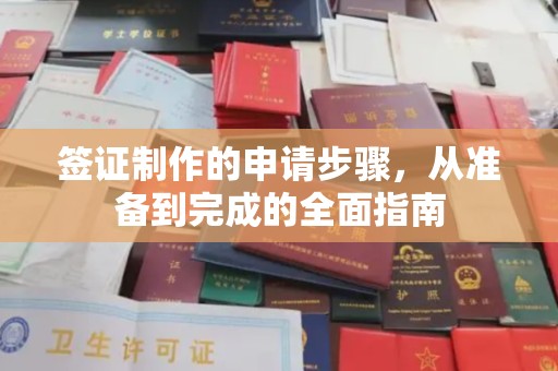 渑池签证制作的申请步骤，从准备到完成的全面指南