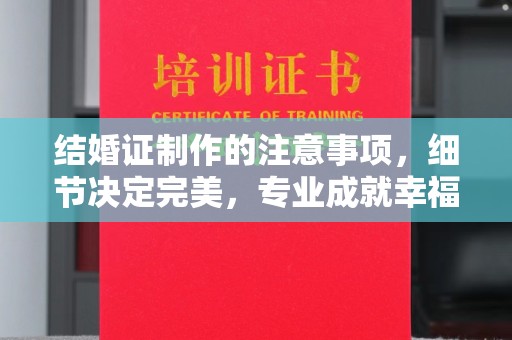 渑池结婚证制作的注意事项，细节决定完美，专业成就幸福