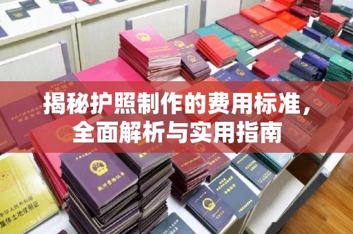渑池揭秘护照制作的费用标准，全面解析与实用指南