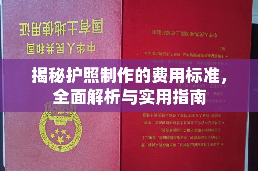 渑池揭秘护照制作的费用标准，全面解析与实用指南