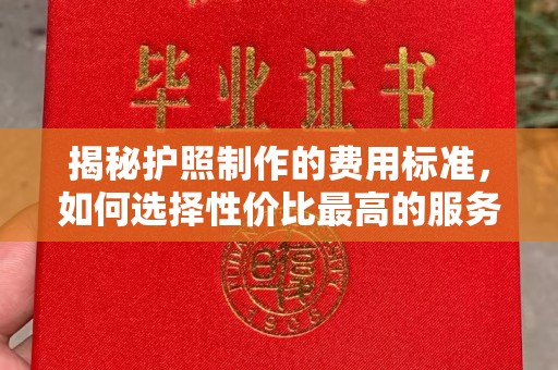 渑池揭秘护照制作的费用标准，如何选择性价比最高的服务？